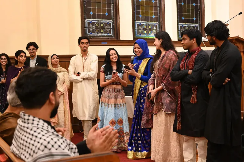 Student Leaders Speaking for their Org
